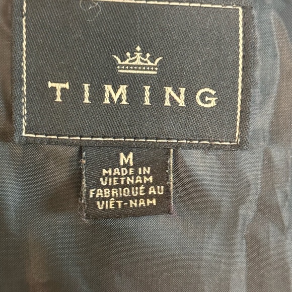 Timing Women's Size Medium Dark Smokey Charcoal Gray Leopard Faux Fur Vest - Picture 7 of 9